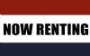 NOW RENTING FLAG