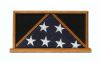 Honey Oak Rectangle Flag Case