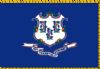 Connecticut fringed flag