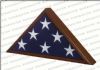 Walnut Memorial Flag Case