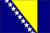 Bosnia- Herzegovina Flag