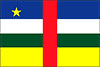 Central African Republic Flag