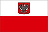 Poland with Eagle Flag