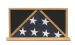 Light Oak Rectangle Flag Case