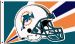 Miami Dolphins nfl football team flag