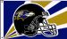 Baltimore Ravens nfl football team flag
