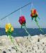 Spinning Rose Windsock