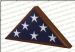Walnut Memorial Flag Case