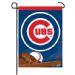 Chicago Cubs Garden Flag with Pole Hem