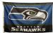 Seattle Seahawks nfl football team flag