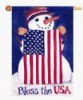 American snowman banner