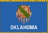 fringed Oaklahoma flag