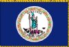 Virginia State Fringed Flag