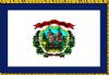 West Virginia State Fringed Flag