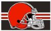 Cleveland Browns nfl football team flag