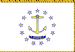 Rhode Island State Fringed Flag 
