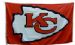 Kansas City Chiefs nfl football team flag