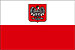 Poland with Eagle Flag